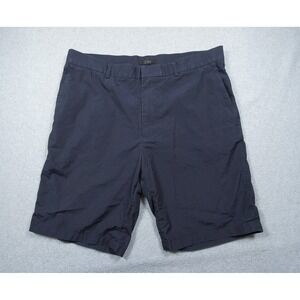 COS Shorts Mens 34 Blue Chino Casual Flat Front Cotton Lightweight Euro 50